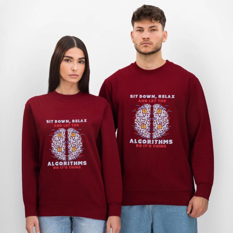 Algorithme informatique Programmeur Artificiel Sweat bio CHANGER Stanley/Stella Unisexe