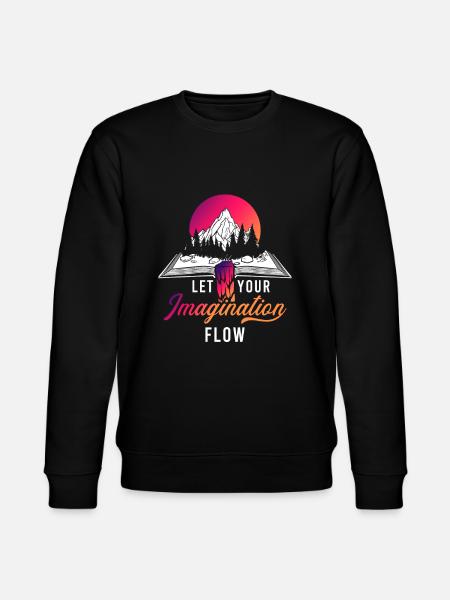 Space River Mountain Imagination - Sweat bio CHANGER Stanley/Stella Unisexe - noir