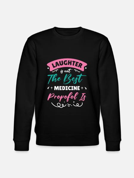 Anesthesia Anesthesiologist Nurse Anesthesiology - Stanley/Stella CHANGER Unisex Organic Sweatshirt - black