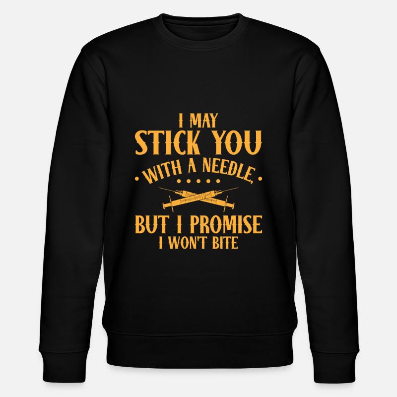 Phlebotomist Phlebotomie Krankenschwester Tech - Stanley/Stella Unisex Bio-Sweatshirt CHANGER - Schwarz