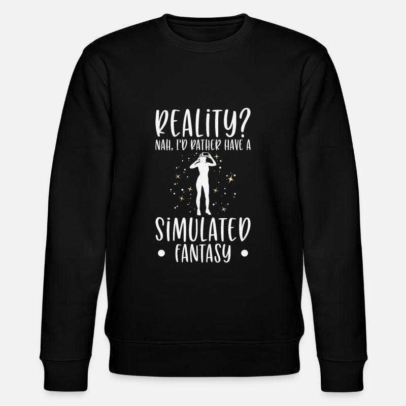 Simulation Fantasy Réalité Science-Fiction - Sweat bio CHANGER Stanley/Stella Unisexe - noir
