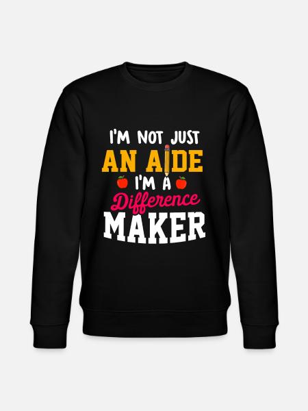 Paraprofessional Teacher Para Educator - Stanley/Stella CHANGER Unisex Organic Sweatshirt - black