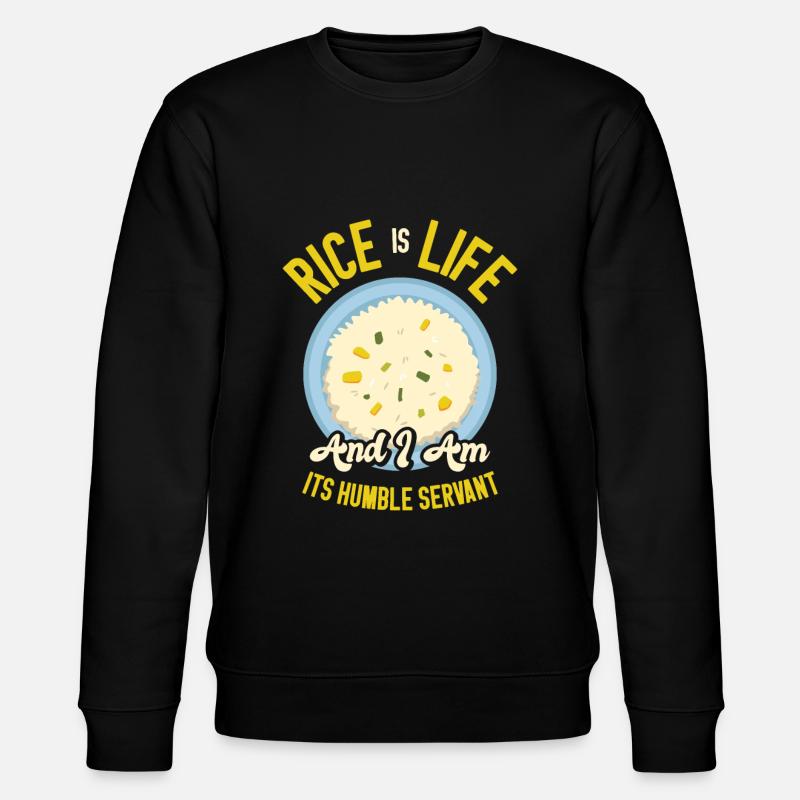 Cuisine asiatique Riz Philippines philippin - Sweat bio CHANGER Stanley/Stella Unisexe - noir