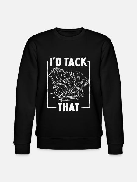 Welder Welding Soldering Oxidise - Stanley/Stella CHANGER Unisex Organic Sweatshirt - black