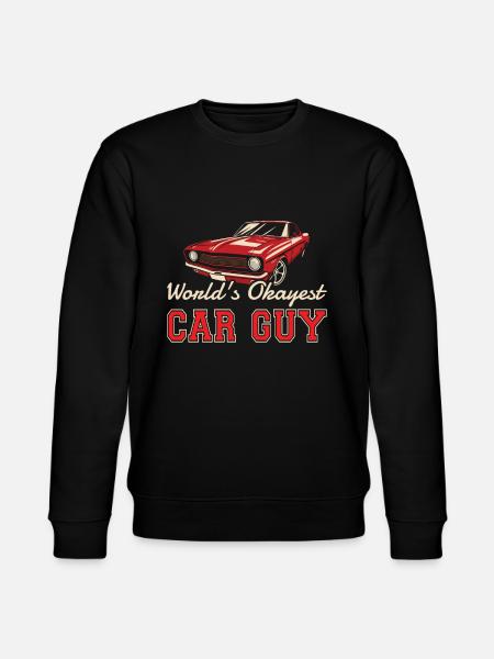 Muscle Car Enthusiast Car Guy Classic Cars Lover - Stanley/Stella CHANGER Unisex Organic Sweatshirt - black