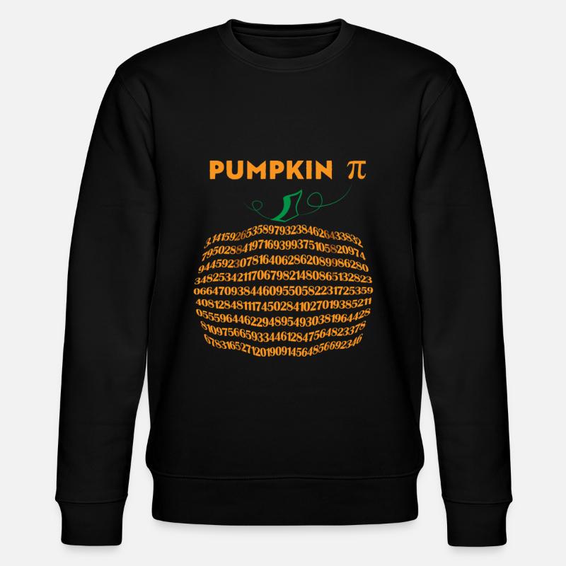 Pumpkin Pi Halloween Math Joke - Sweat bio CHANGER Stanley/Stella Unisexe - noir