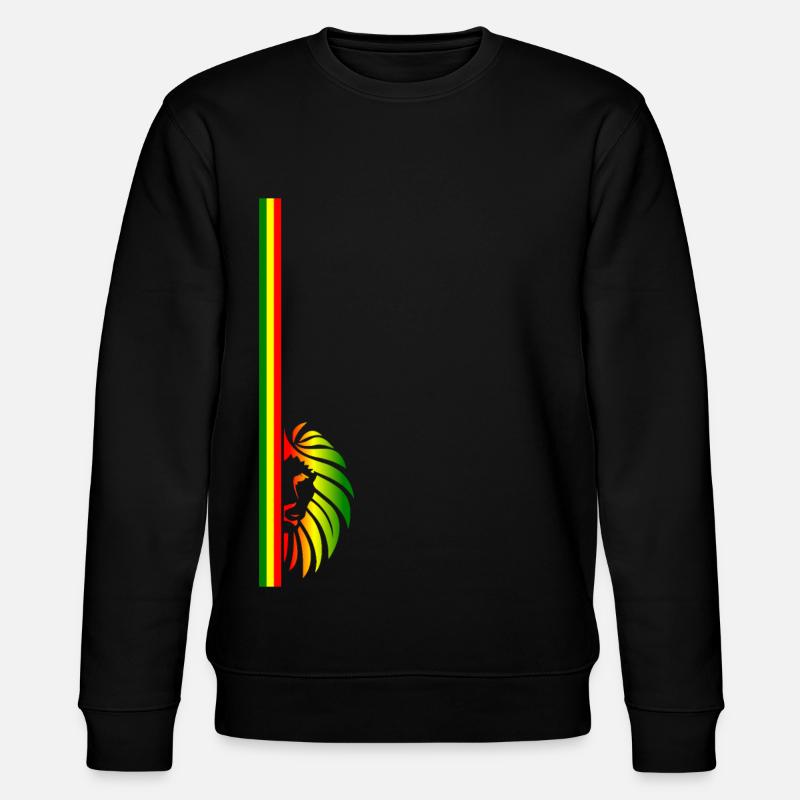 Reggae Lion - Sweat bio CHANGER Stanley/Stella Unisexe - noir