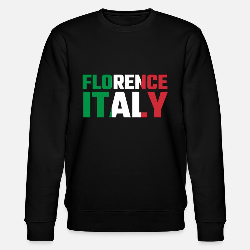 Florence, Italie - Sweat bio CHANGER Stanley/Stella Unisexe - noir