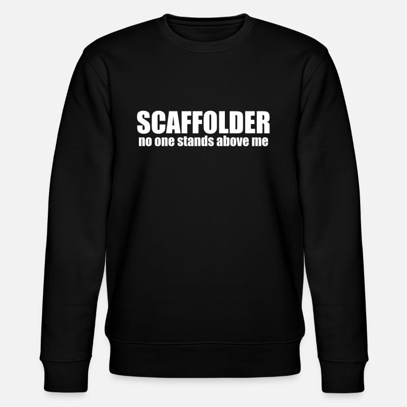 Échafaudeurs Échafaudages Échafaudages - Sweat bio CHANGER Stanley/Stella Unisexe - noir