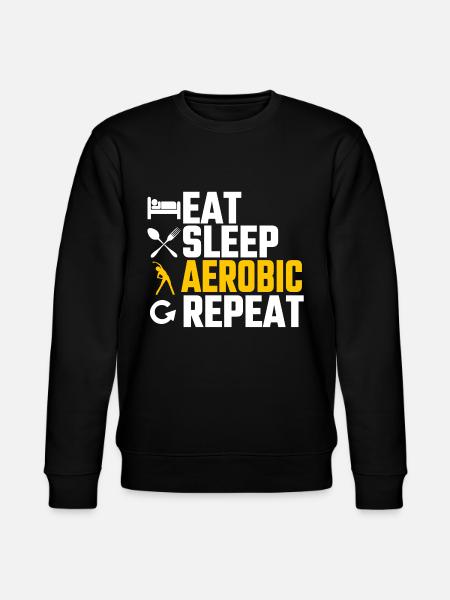 Aerobics - Stanley/Stella CHANGER Unisex Organic Sweatshirt - black
