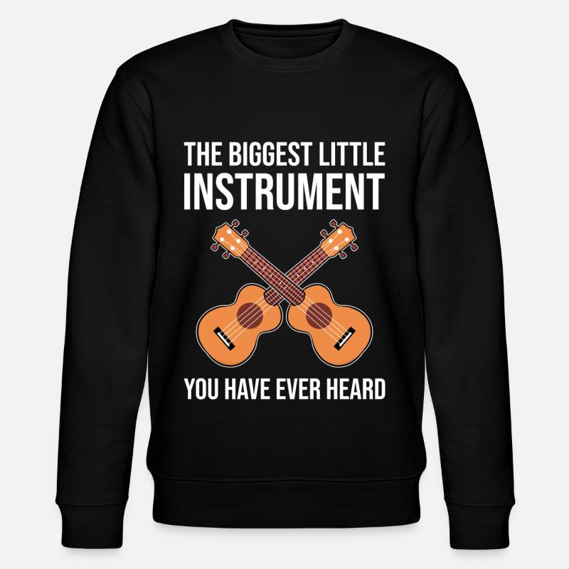 Ukulele - Stanley/Stella CHANGER Unisex Organic Sweatshirt - black