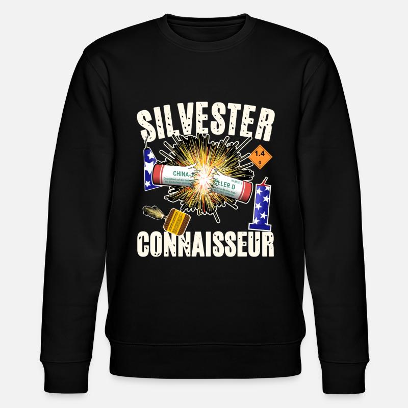 Pyro Connoisseur - Stanley/Stella CHANGER Unisex Organic Sweatshirt - black