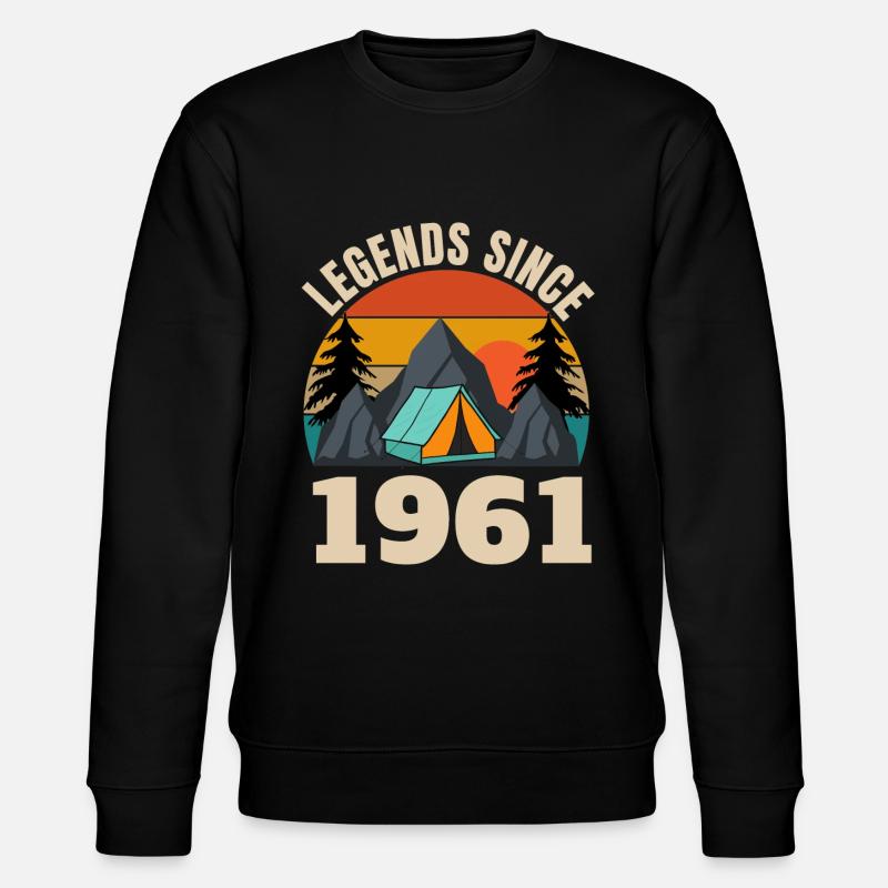 LÉGENDES DEPUIS 1961 - Sweat bio CHANGER Stanley/Stella Unisexe - noir