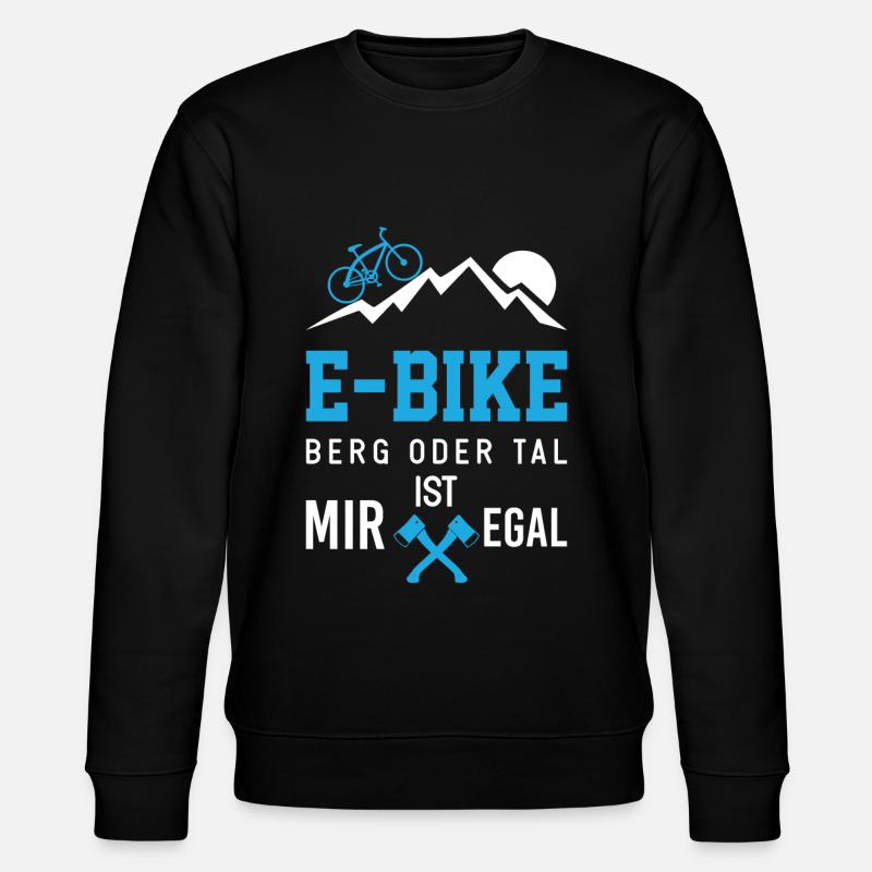 Vélo électrique Vélo électrique - Sweat bio CHANGER Stanley/Stella Unisexe - noir