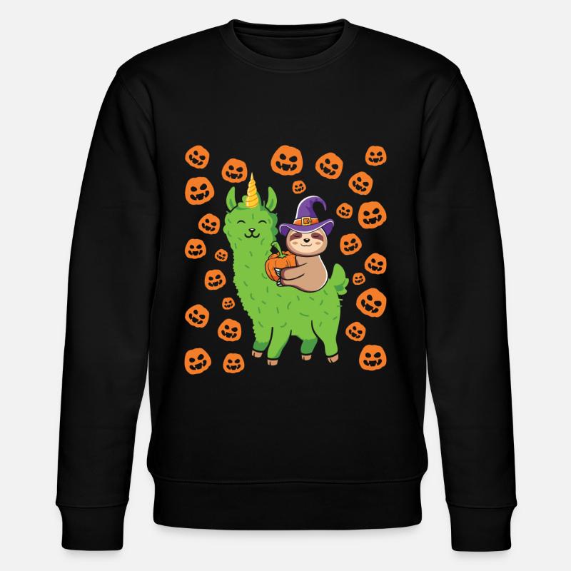 Sorcière paresseuse d’Halloween - Sweat bio CHANGER Stanley/Stella Unisexe - noir