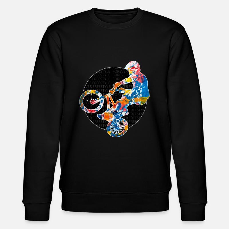 BMX - Sweat bio CHANGER Stanley/Stella Unisexe - noir