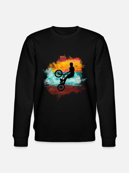 Bmx ,vélo - Sweat bio CHANGER Stanley/Stella Unisexe - noir