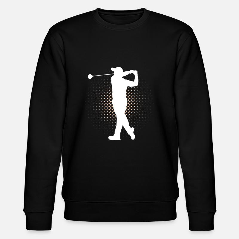 golf - Stanley/Stella CHANGER Unisex Organic Sweatshirt - black