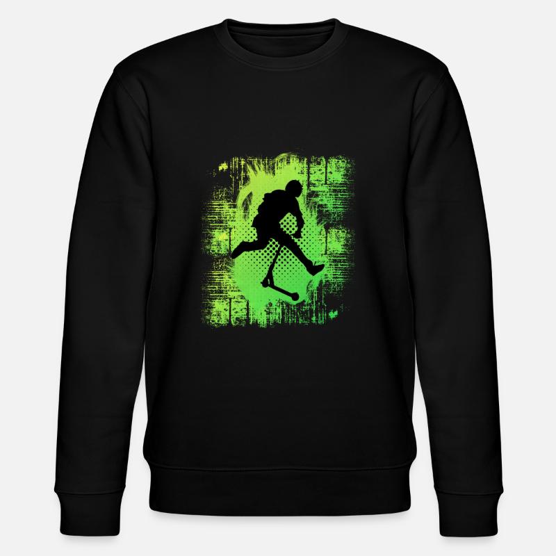 Freestyle-Roller - Stanley/Stella Unisex Bio-Sweatshirt CHANGER  - Schwarz