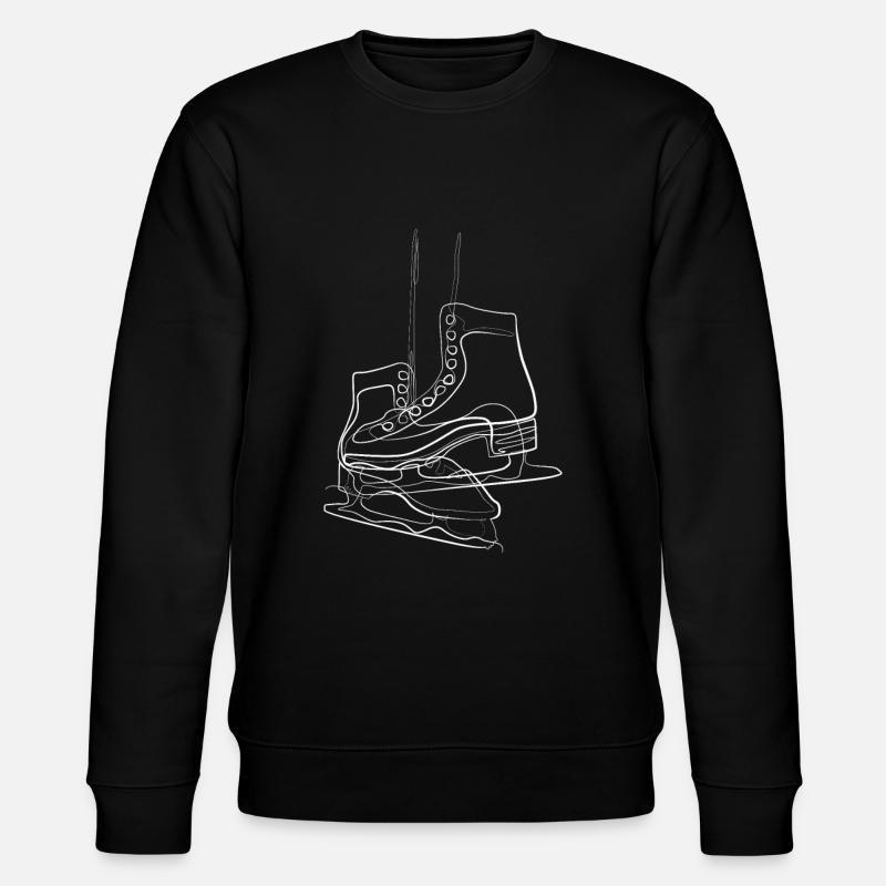 Patins à glace - Sweat bio CHANGER Stanley/Stella Unisexe - noir