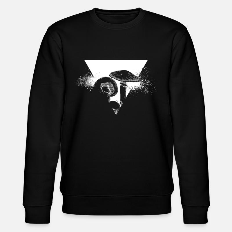 Champignon - Sweat bio CHANGER Stanley/Stella Unisexe - noir