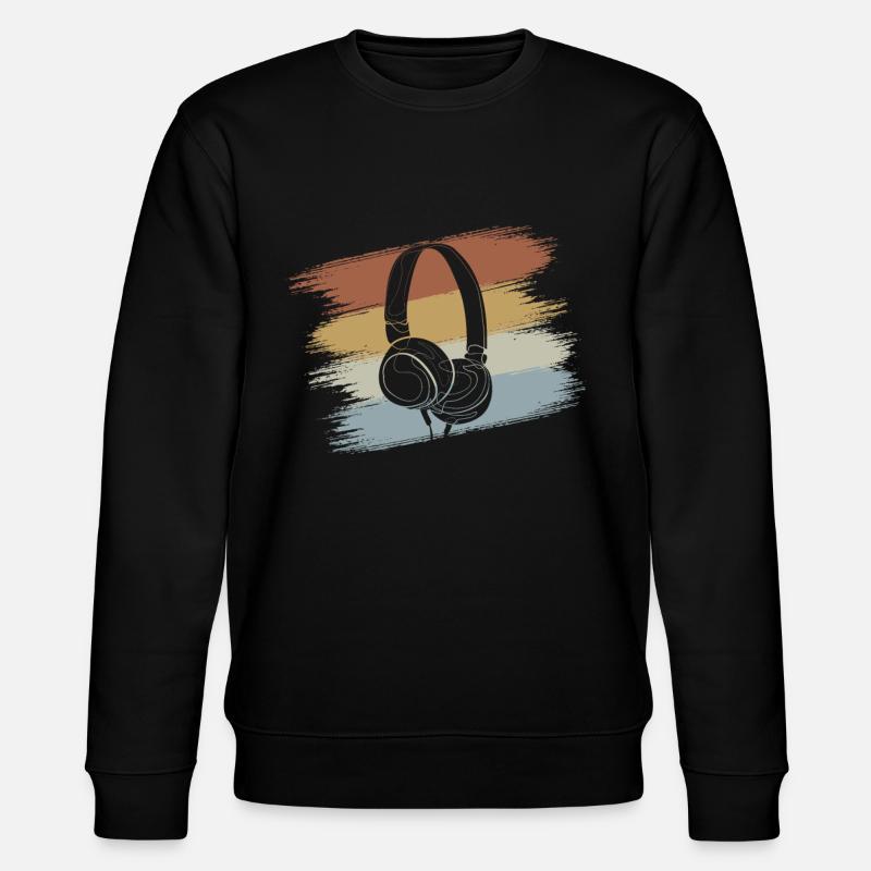 Musik - Stanley/Stella Unisex Bio-Sweatshirt CHANGER  - Schwarz