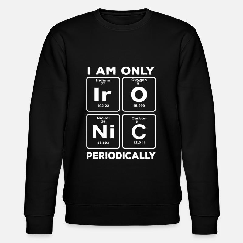 chimie - Sweat bio CHANGER Stanley/Stella Unisexe - noir