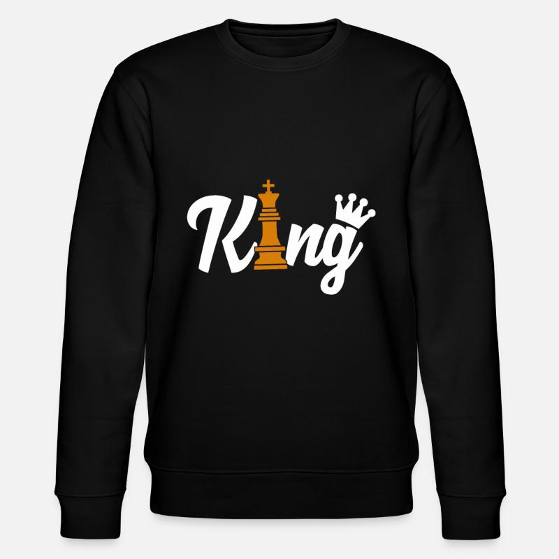chess - Stanley/Stella CHANGER Unisex Organic Sweatshirt - black