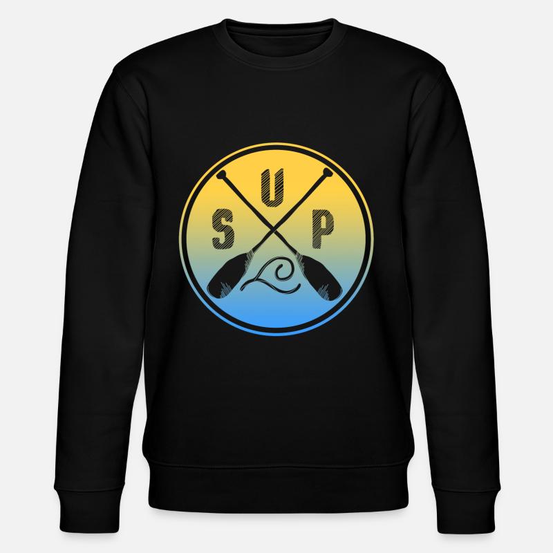 Stand Up Paddle - Sweat bio CHANGER Stanley/Stella Unisexe - noir