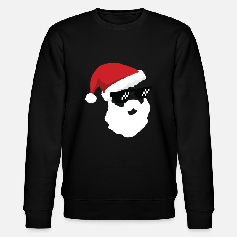 Weihnachten - Stanley/Stella Unisex Bio-Sweatshirt CHANGER - Schwarz