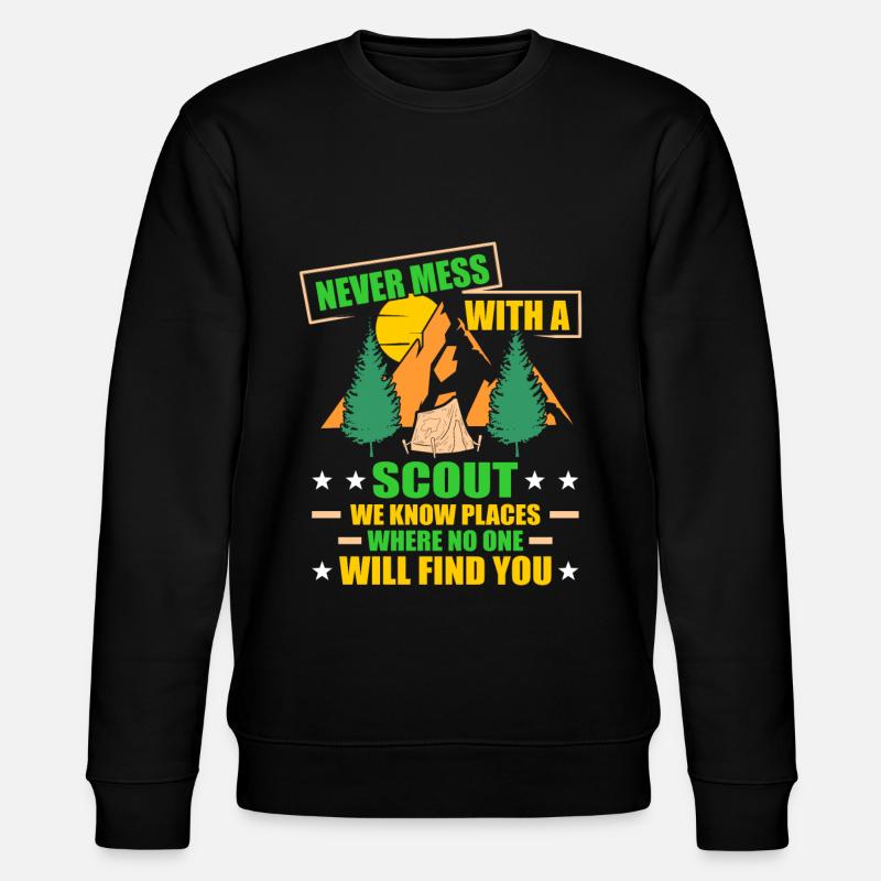 scout - Sweat bio CHANGER Stanley/Stella Unisexe - noir