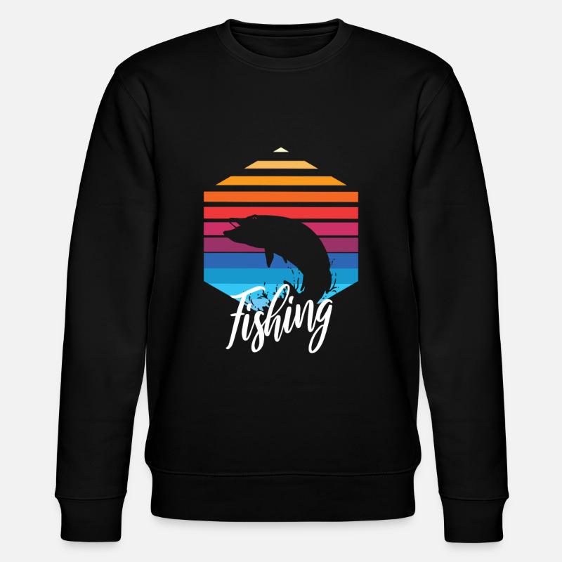 pêche - Sweat bio CHANGER Stanley/Stella Unisexe - noir