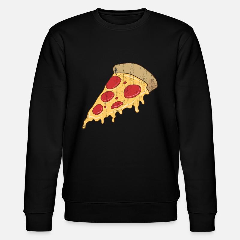 pizza - Sweat bio CHANGER Stanley/Stella Unisexe - noir