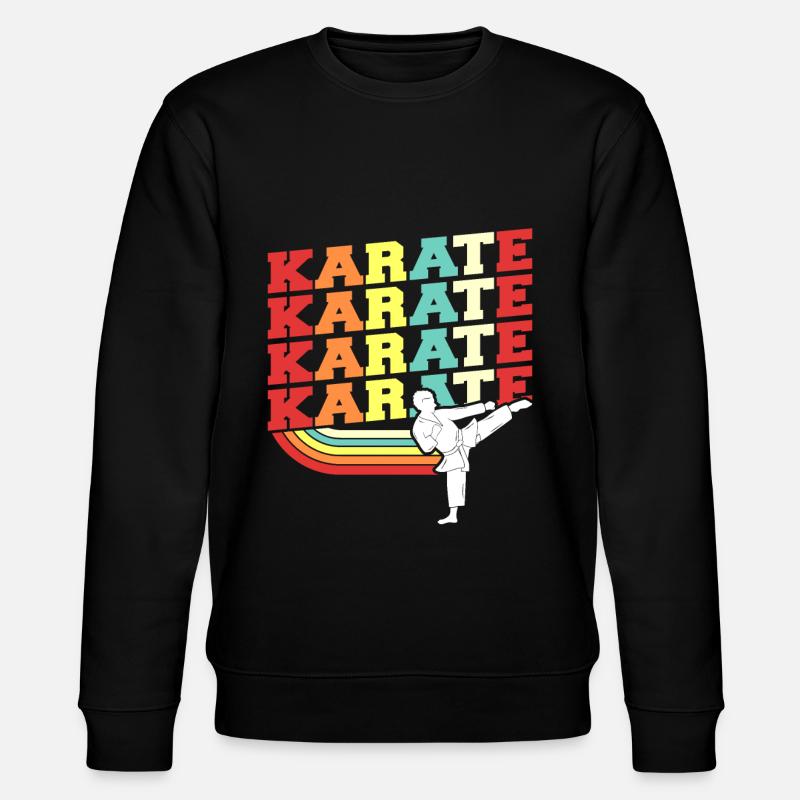 Karate - Stanley/Stella Unisex Bio-Sweatshirt CHANGER  - Schwarz