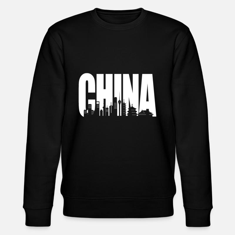 Chine - Sweat bio CHANGER Stanley/Stella Unisexe - noir