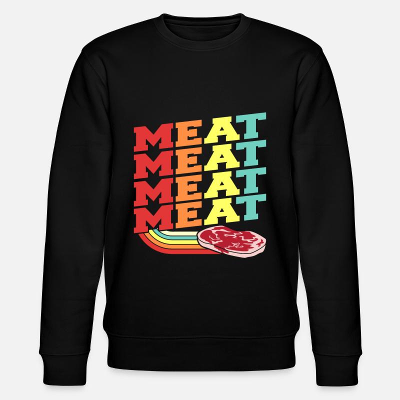 viande - Sweat bio CHANGER Stanley/Stella Unisexe - noir