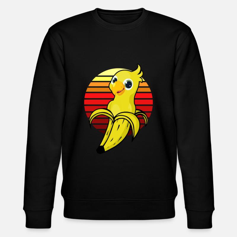 Perroquet Idée cadeau - Sweat bio CHANGER Stanley/Stella Unisexe - noir