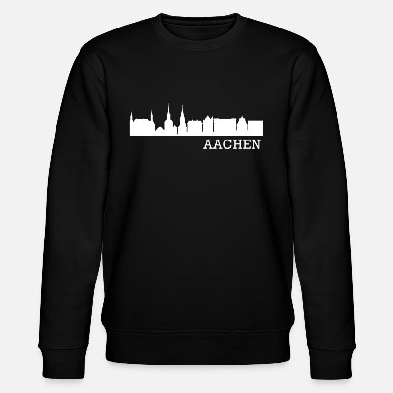 Aachen - Stanley/Stella Unisex Bio-Sweatshirt CHANGER  - Schwarz