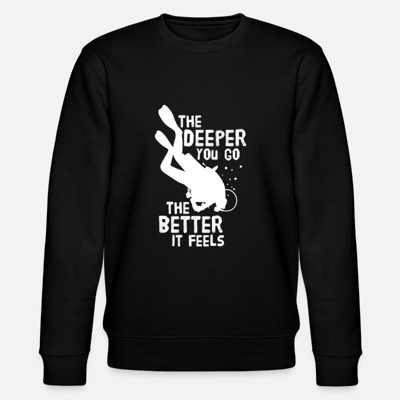 plongée - Sweat bio CHANGER Stanley/Stella Unisexe - noir