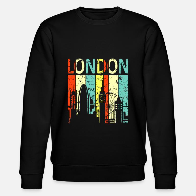 Londres - Sweat bio CHANGER Stanley/Stella Unisexe - noir
