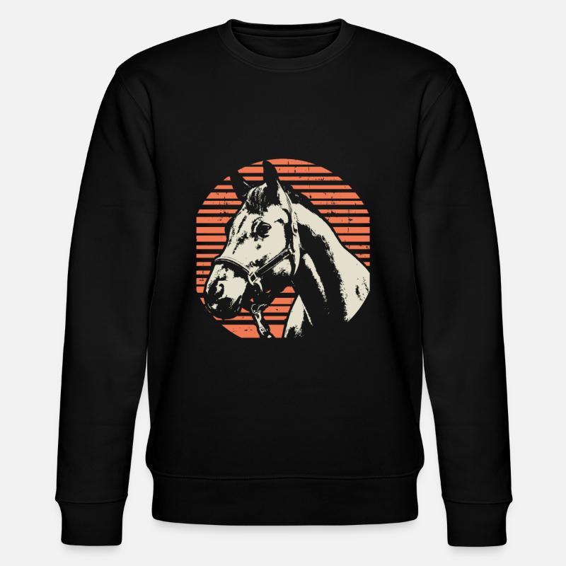 cheval - Sweat bio CHANGER Stanley/Stella Unisexe - noir