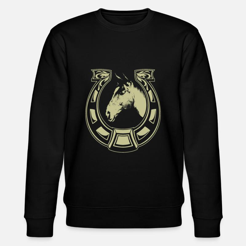 cheval - Sweat bio CHANGER Stanley/Stella Unisexe - noir