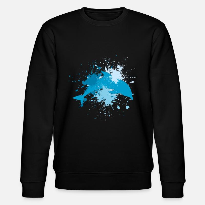 Delfin - Sweat bio CHANGER Stanley/Stella Unisexe - noir