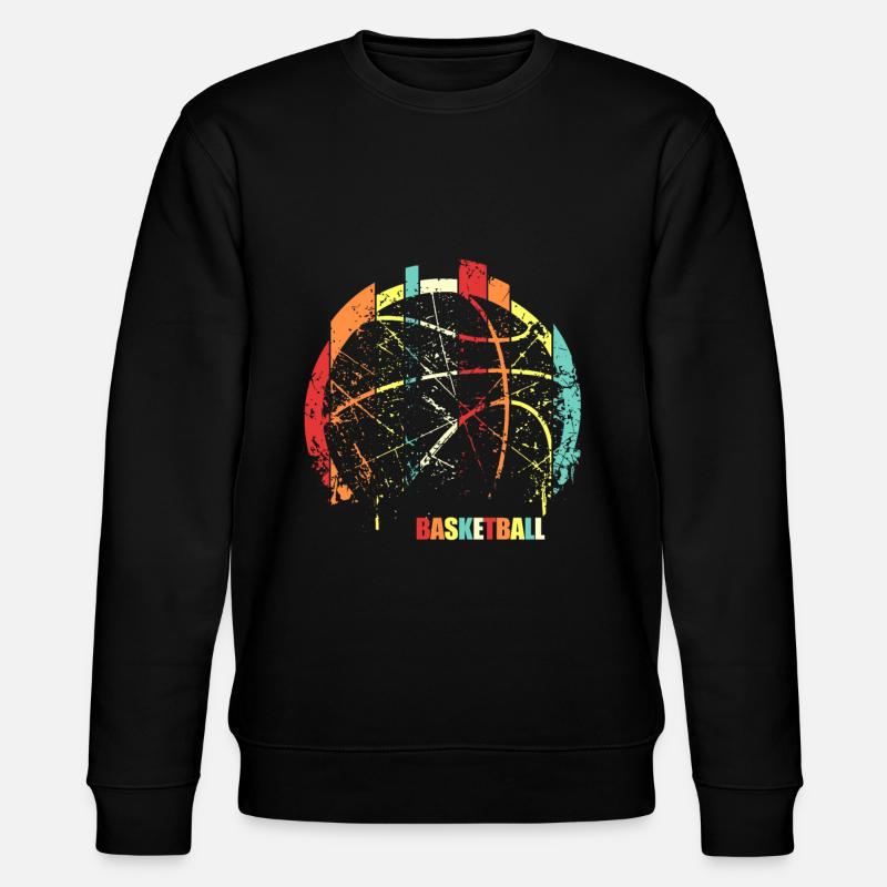 Basketball - Stanley/Stella Unisex Bio-Sweatshirt CHANGER  - Schwarz