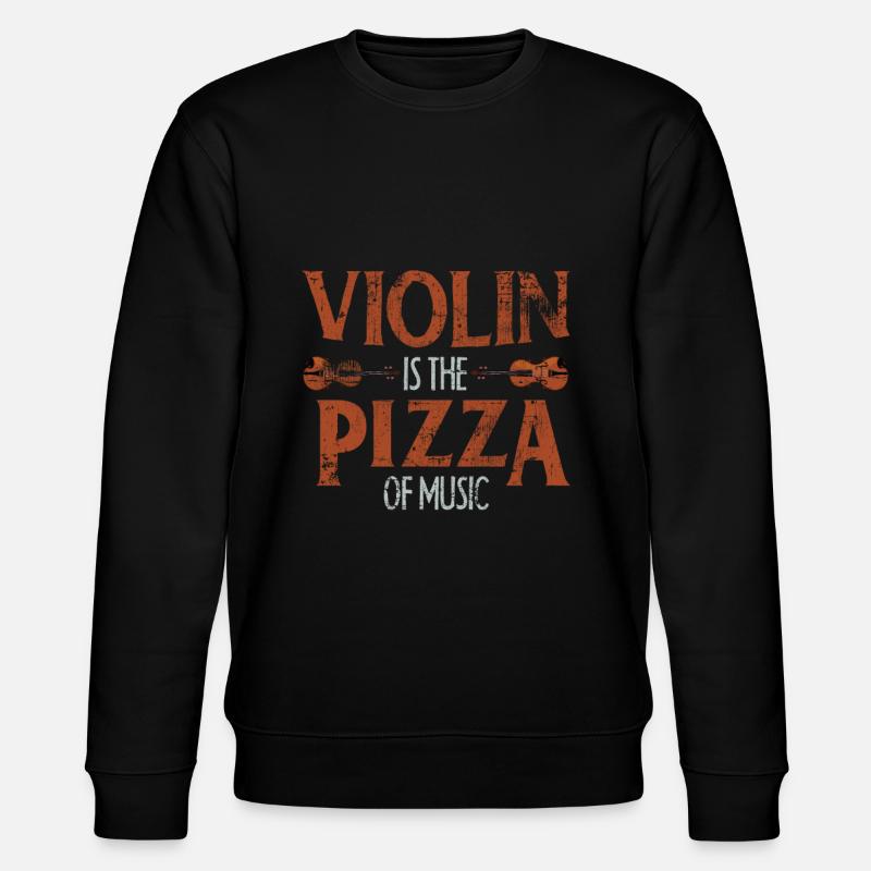 Violine - Stanley/Stella Unisex Bio-Sweatshirt CHANGER  - Schwarz