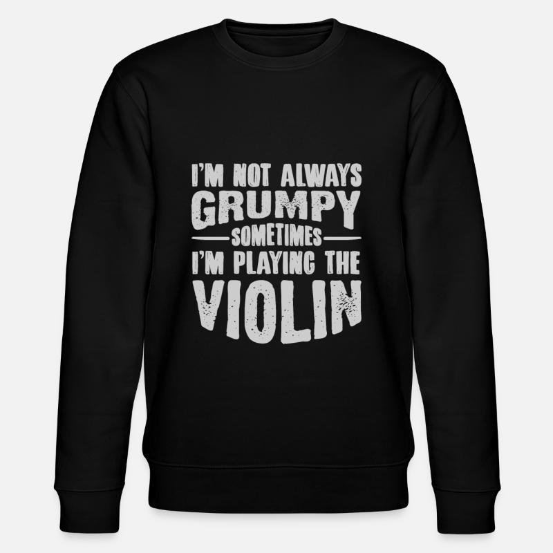 violon - Sweat bio CHANGER Stanley/Stella Unisexe - noir