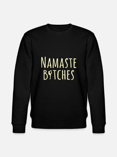 yoga - Stanley/Stella CHANGER Unisex Organic Sweatshirt - black