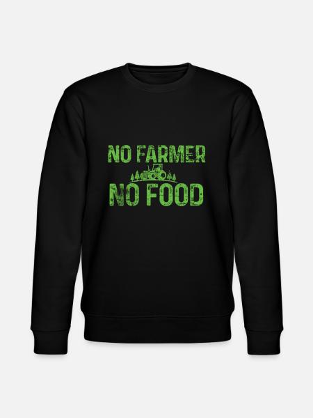 Landwirt - Stanley/Stella Unisex Bio-Sweatshirt CHANGER  - Schwarz
