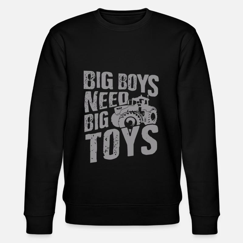 Traktor - Stanley/Stella Unisex Bio-Sweatshirt CHANGER  - Schwarz