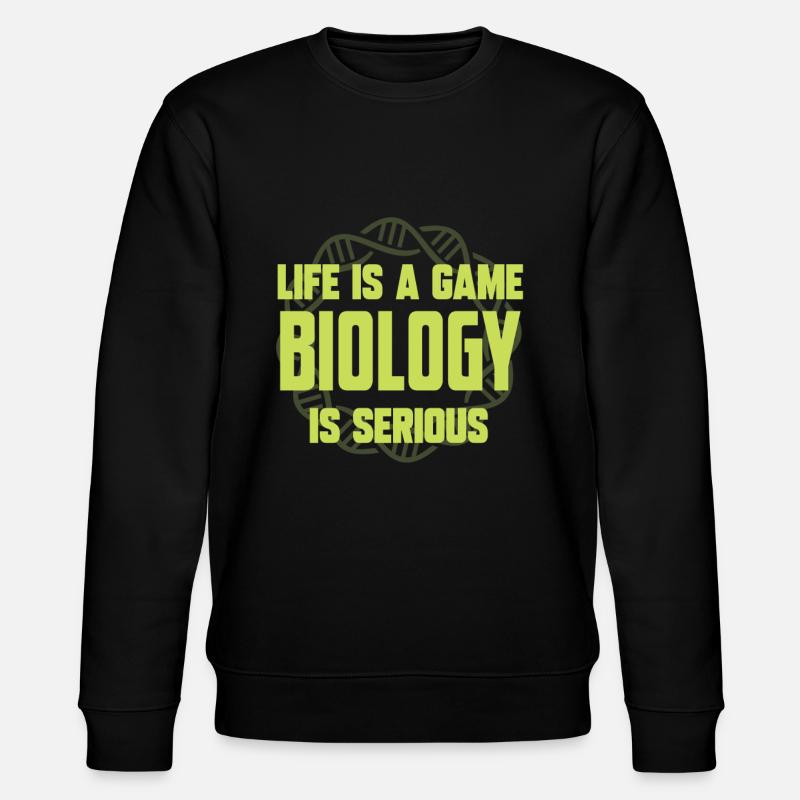 Biologie - Stanley/Stella Unisex Bio-Sweatshirt CHANGER - Schwarz